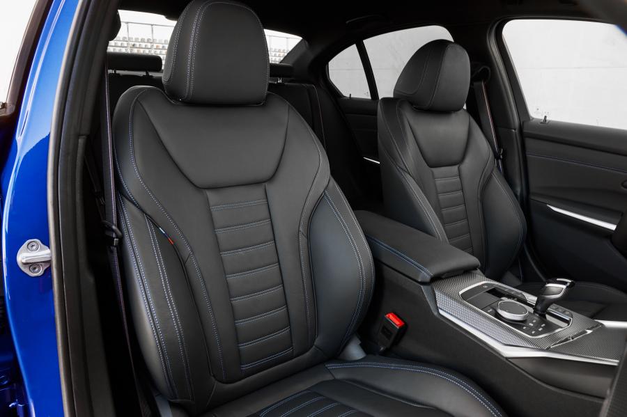 Интерьер BMW 330i M Sport (G20) 2019 года  (WW) (фото 180 из 284)